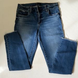 STS Blue Denim Jeans with distressed hem